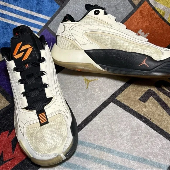 Jordan‎ Luka 2 in Coconut Milk and Black Fossil Size 12 for Men’s - Picture 6 of 12